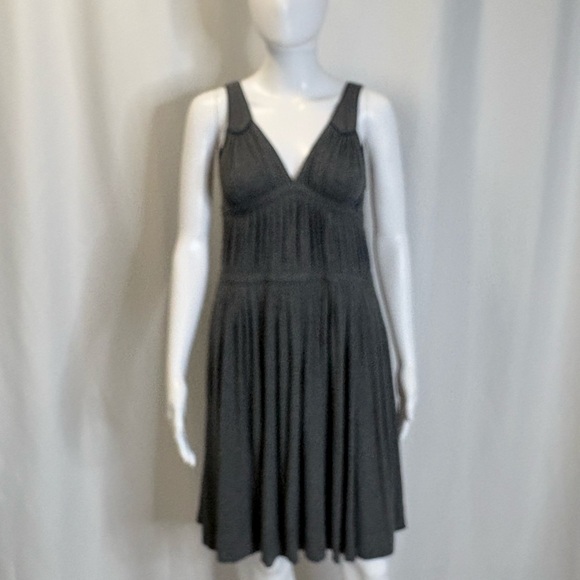 Marc Jacobs Babydoll Jersey Knit Tank Dress Size Small Shirred Pleated A-Line - Picture 12 of 12
